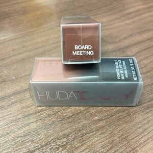 Huda Beauty Lipstick Power Bullet Matte 0.1 Oz Board Meeting 3409 READ